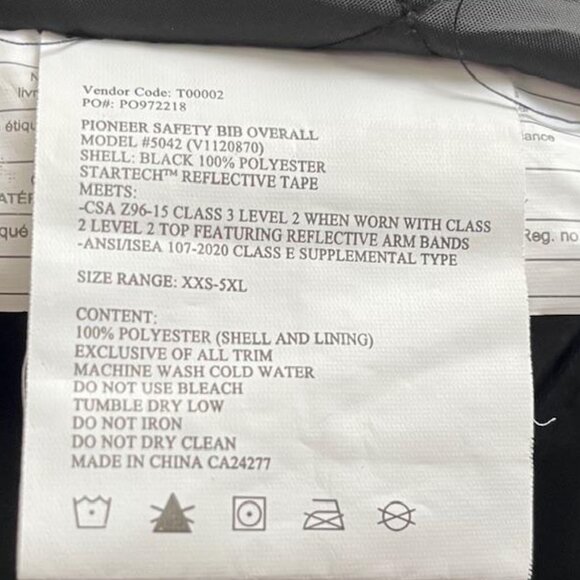 Pioneer Hi Vis coveralls - Picture 5 of 5